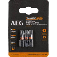 Біта ударна AEG AAK252TX30, TX30, 25мм (3шт)