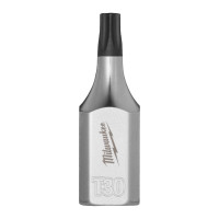 Головка торцева хромована 1/4'' MILWAUKEE з бітою TX BO, T30