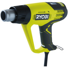Фен будівельний Ryobi EHG2020LCD 2000Вт 50-650 С 250/500л хв LCD дисплей 0.8кг