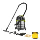 Пилосос акумуляторний будівельний RYOBI R18WDV-0 ONE+ (+ Всмоктуючий шланг, ручка, телескопічна штанга, насадка для підлоги, щіл