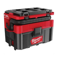 Пилосос акумуляторний PACKOUT MILWAUKEE, M18 FPOVCL-0 (каркас) для вологого та сухого прибирання (насадки, гнучкий шланг, адапте