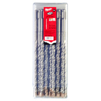Бур SDS-PLUS M2 MILWAUKEE, діаметр 12,0х210х160мм, (50шт), пластикова коробка