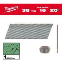 Набір цвяхів для нейлера 15G/34 /63мм INOX (2200 шт)