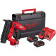 Пістолет цвяхозабивний акумуляторний безщітковий MILWAUKEE, M18 FN18GS-202X (зарядний пристрій M12-18 FC, 2 акумулятори М18 В2 2