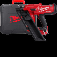 Пістолет цвяхозабивний акумуляторний безщітковий MILWAUKEE, M18 FFN-0C, 50-90мм (каркас, кейс)