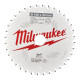 Диск пиляльний по дереву PFTE THIN KERF MILWAUKEE, діаметр 190х30х1,6мм, 36 зуб.