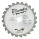 Диск пиляльний по дереву для торцювальних пил MILWAUKEE, діаметр 216х30х2,8мм, 24 зуб.