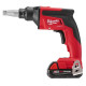Шуруповерт для гипсокартону безщітковий MILWAUKEE, M18 FSGC-202X, 13Нм (зарядний пристрій M12-18 FC, 2 акумулятори М18 В2 2Аг, к