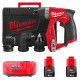 Дриль-шуруповерт акумуляторний безщітковий MILWAUKEE, M12 FDDXKIT-202X, 34Нм (зарядний пристрій С12 С, 2 акумулятор М12 В2 2Аг,