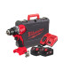 Дриль-шуруповерт акумуляторний безщітковий MILWAUKEE M18 BLDDRC-502С, 60,5Нм (зарядний пристрій М12-18 FС, 2 акумулятори М18 В5