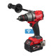 Дриль-шуруповерт акумуляторний безщітковий MILWAUKEE, M18 ONEDD3-502X,158Нм (зарядний пристрій М12-18 FC, 2 акумулятори М18 В5 5