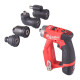 Дриль-шурупокрут акумуляторний MILWAUKEE, M12 FDDXKIT-0X, 34Нм (4 насадки FIXTEC, кліпса для ременя, HD кейс)