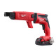 Шуруповерт для гипсокартону безщітковий MILWAUKEE, M18 FSGC-202X, 13Нм (зарядний пристрій M12-18 FC, 2 акумулятори М18 В2 2Аг, к