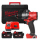 Дриль-шуруповерт з ударом акумуляторний безщітковий MILWAUKEE, M18 FPD3-502X, 158Нм (зарядний пристрій М12-18 FC, 2 акумулятори