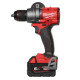 Дриль-шуруповерт з ударом акумуляторний безщітковий MILWAUKEE, M18 FPD3-502X, 158Нм (зарядний пристрій М12-18 FC, 2 акумулятори