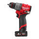 Дриль-шурупокрут акумуляторний безщітковий MILWAUKEE, M12 FDD2-402X (зарядний пристрій С12 С, 2 акумулятори М12 В4 4Аг, кліпса д