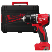 Дриль-шуруповерт акумуляторний безщітковий MILWAUKEE, M18 BLDDRC-0X, 60,5Нм (каркас, кліпса для ременя, HDкейс)