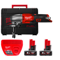Ножницы высечные по металлу аккумуляторные бесщёточные MILWAUKEE, M12 FNB16-402X (зарядний пристрій С12 С, 2 акумулятори М12 В4