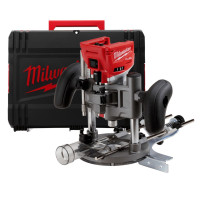 Фрезер кромкувальний акумулятрний MILWAUKEE, M18 FTR8-0X, цанга 6/8мм (насадки для відалення пилу 2шт, накладка 146мм, цанга 1х6