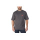 WTSSG-S T-SHIRT SHORT SLEEVE GREY XXX