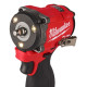 Гайковерт акумуляторний безщітковий 3/8'' MILWAUKEE, M12 FCIWF38G3-0, 745Нм, з кільцем (каркас, кліпса на ремінь, картонне пакув