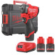 Гайковерт акумуляторний безщітковий 3/8'' MILWAUKEE, M12 FSCIWF38-252X, 305Нм, з кільцем (зарядний пристрій С12 С, 2 акумулятори
