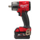 Гайковерт акумуляторний безщітковий 1/2'' MILWAUKEE, M18 FMTIW2F12-502Х, 881Нм, з кільцем (зарядний пристрій M12-18 FC, 2 акумул