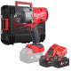 Гайковерт акумуляторний безщітковий 1/2'' MILWAUKEE, M18 FHIW2F12-502Х, 2034Нм, з кільцем (зарядний пристрій M12-18 FC. 2 акумул