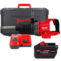 Гайковерт акумуляторнbй безщітковий 1'' MILWAUKEE, M18 ONEFHIWF1D-121C, 2711Нм (зарядний пристрій M12-18 FC, 1 акумулятор М18 FB
