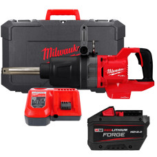 Гайковерт акумуляторнbй безщітковий 1'' MILWAUKEE, M18 ONEFHIWF1D-121C, 2711Нм (зарядний пристрій M12-18 FC, 1 акумулятор М18 FB
