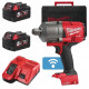 Гайковерт акумуляторний безщітковий 3/4'' MILWAUKEE, M18 ONEFHIWF34-502X, 2034Нм, з кільцем (зарядний пристрій M12-18 FC, 2 акум