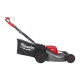 Газонокосарка акумуляторна безщіткова самохідна MILWAUKEE, M18F2LM53-122 (2х18В), 53см (зарядний пристрій M18 DBSC, 2 акумулятор