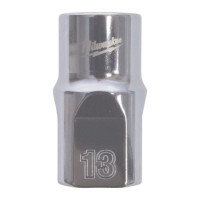 Головка торцева хромована 1/2'' MILWAUKEE, (зірочка 12 гранн.), 13мм
