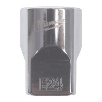 Головка торцева хромована TORX Е-стандарт1/2'' MILWAUKEE, E24