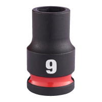 Головка ударна ShW 3/8'' STD MILWAUKEE, 9мм