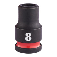 Головка ударна ShW 3/8'' STD MILWAUKEE, 8мм
