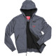 Куртка (толстовка) з електропідігрівом акумуляторна MILWAUKEE, M12 HH GREY3-0 (XL), сіра