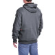 Куртка (толстовка) з електропідігрівом акумуляторна MILWAUKEE, M12 HH GREY3-0 (XXL), сіра