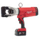 Кабелеріз гідравлічний акумуляторний MILWAUKEE, M18 HCC45-522C (зарядний пристрій M12-18 FC, 1 акумулятор М18 В2 2Аг, 1 акумулят