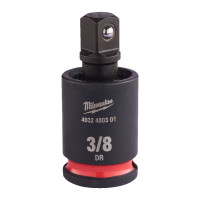 Перехідник ударний шарнірний для головок ShW 3/8'' MILWAUKEE