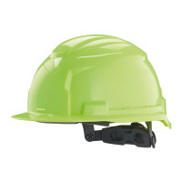 Каска захисна BOLT100 Hi-Vis невентильована для промислового альпінізму MILWAUKEE