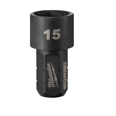 Головка-вставка 14,4мм Hex MILWAUKEE, FPTR-PTS15, 15мм (для M12 FPTR)