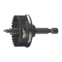 Коронка по металу SHOCKWAVE MILWAUKEE (1/4'' Hex), діаметр 35мм