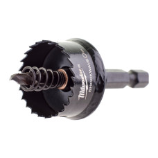 Коронка по металу SHOCKWAVE MILWAUKEE (1/4'' Hex), діаметр 25мм