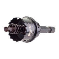 Коронка по металу SHOCKWAVE MILWAUKEE (1/4'' Hex), діаметр 19мм