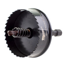 Коронка по металу SHOCKWAVE MILWAUKEE (1/4'' Hex), діаметр 38мм