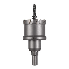 Коронка Holesaw TCT MILWAUKEE, для сталі/нержавіючої сталі, діаметр 40мм