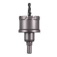 Коронка Holesaw TCT MILWAUKEE, для сталі/нержавіючої сталі, діаметр 45мм