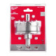 Коронка Holesaw TCT MILWAUKEE, для сталі/нержавіючої сталі, діаметр 85мм