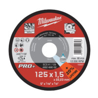 Диск відрізний по металу MILWAUKEE, SCS 41/125х1,5 PRO+, діаметр 125мм